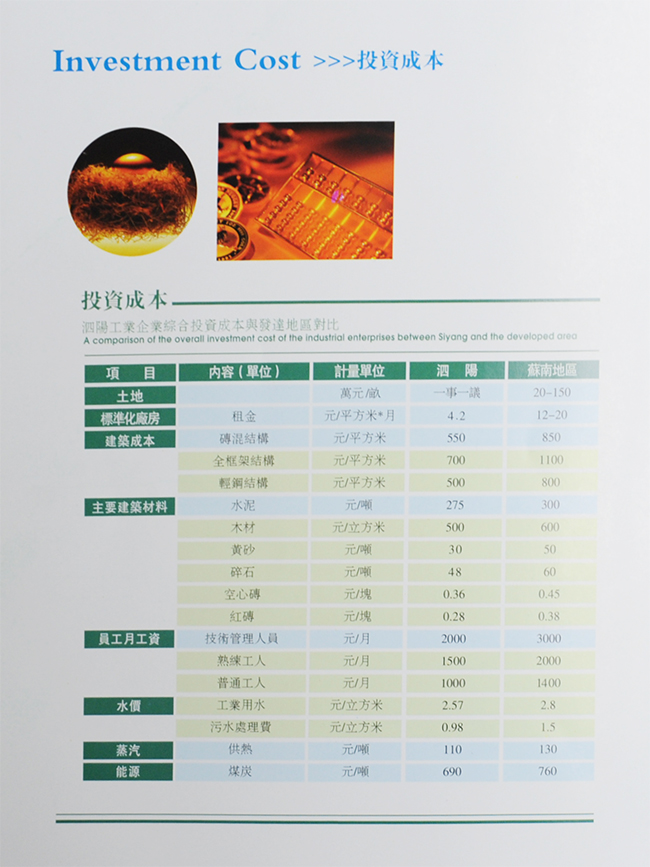 投资成本