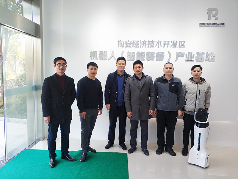投促中国创始人吴永豪一行赴国家级海安经济技术开发区机器人（智能装备）产业基地交流学习
