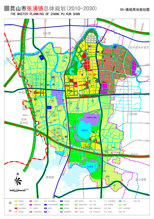 昆山市张浦镇总体规划（2010-2030）