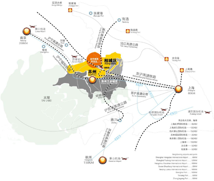 相城经济技术开发区区位交通