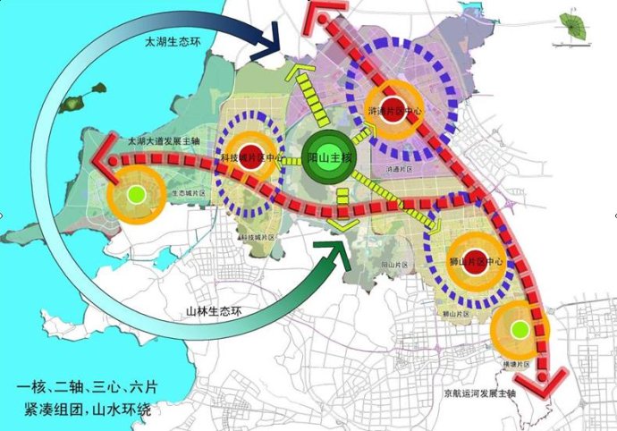 苏州高新区规划图