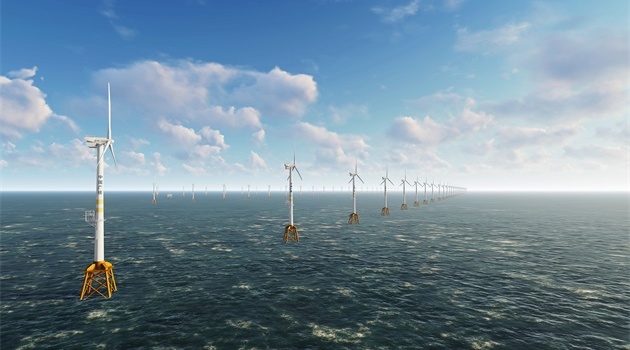 国内最大单体海上风电项目并网发电