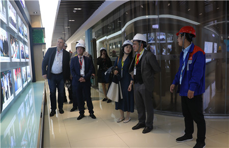 德国丁斯拉肯市代表团赴扬州环保科技产业园实地考察