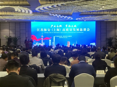 海安（上海）高质量发展恳谈会举行