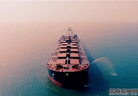 青岛造船厂一艘20.6万吨大型散货船完成海试