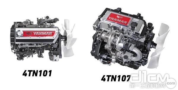 最大功率达155kW YANMAR推出两款新型柴油发动机4TN101/4TN107