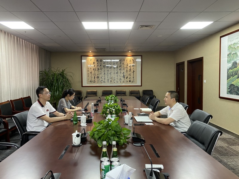 常州国家高新技术产业开发区驻沪办主任、招商局副局长冯吉一行来访投促中国