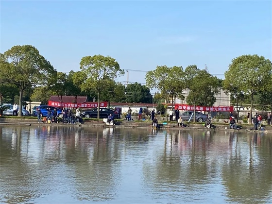 合庆镇总工会举办第七届职工钓鱼比赛