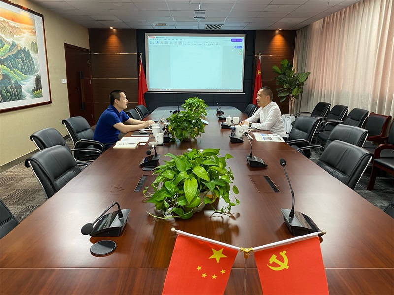 江阴市产业发展中心总经理蒋全俊一行来访投促中国