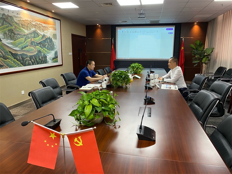 江阴市产业发展中心总经理蒋全俊一行来访投促中国