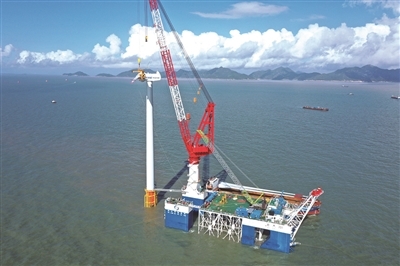 象山1号海上风电项目倒送电成功