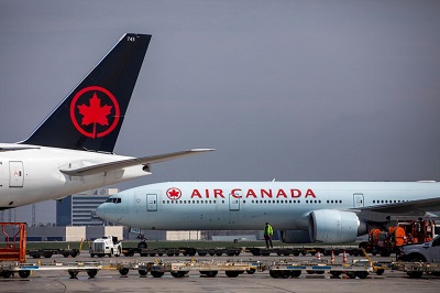 旅游业回暖 加拿大航空公司第三季度收入超过预期