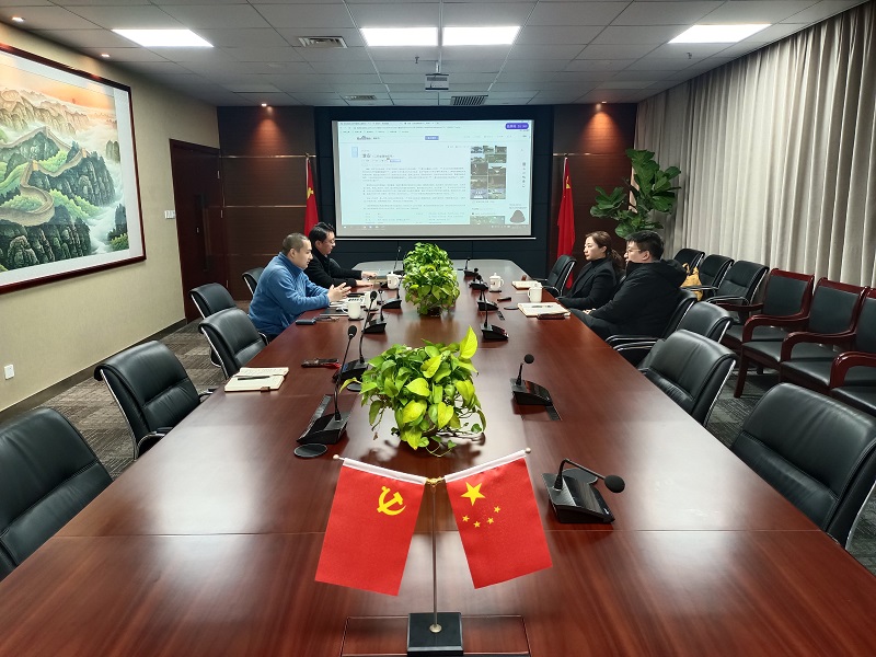 国家级淮安经济技术开发区招商局副局长乔健一行来访投促中国