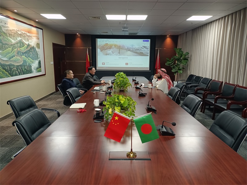 孟加拉国卡法阿自动化科技有限公司（KAFA Co., Ltd.）中国区总经理穆罕默德·穆巴拉克·侯赛因一行莅临投促中国考察