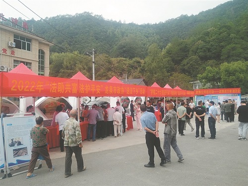 市政协“送法下乡”活动在道太乡双平村举行