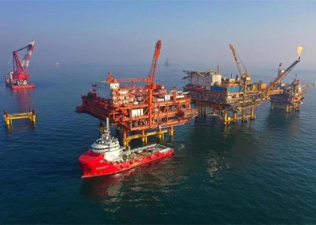 渤海亿吨级大油田最大区块海上安装全部完成