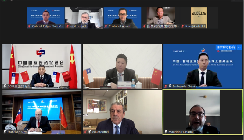 投促中国受邀参加中国-智利企业家委员会线上圆桌会议（第四场）