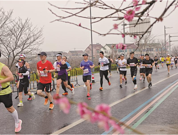 2024阳山半程马拉松5000人奔跑在蜜桃小镇