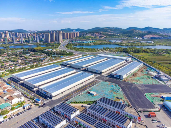 雨润淮海食品谷智慧冷链首期全球车板物流中心已建成并投入试运营