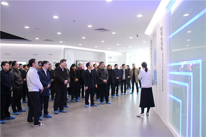 巢湖市代表团来我区考察先进制造业