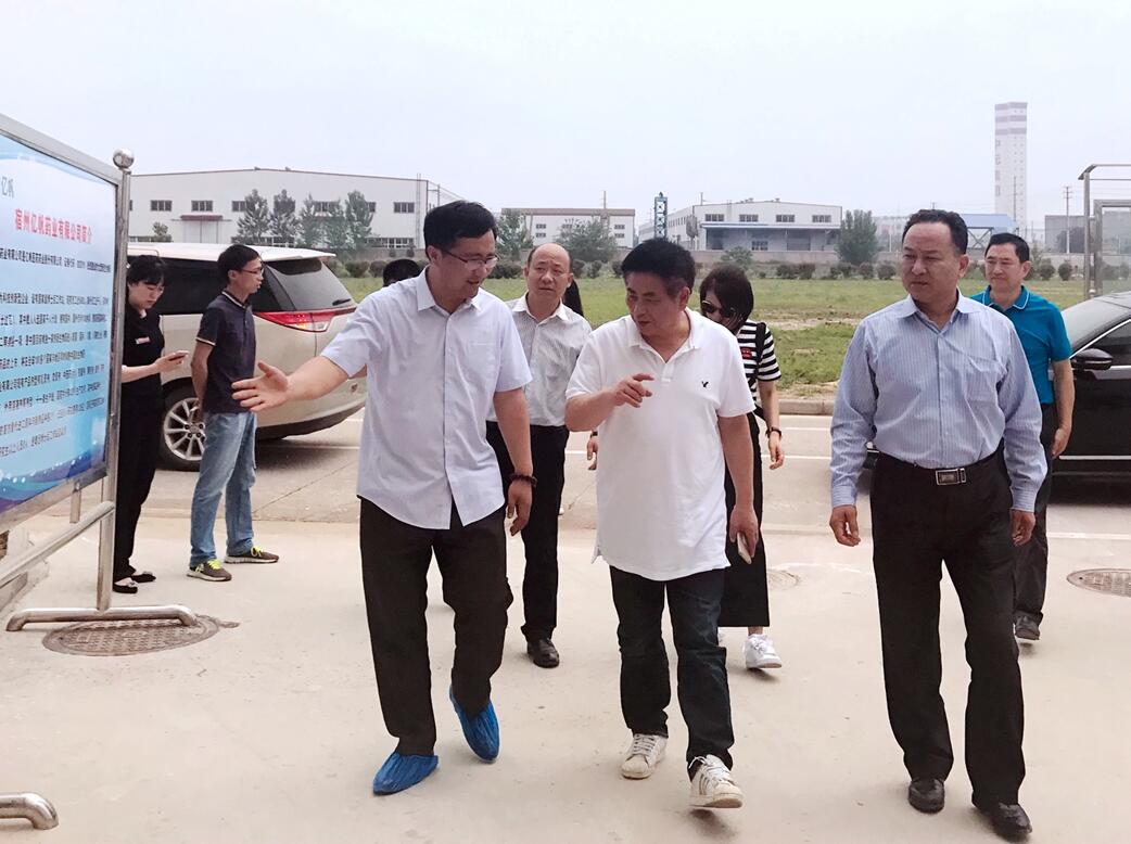 上海产业合作促进中心来经开区考察