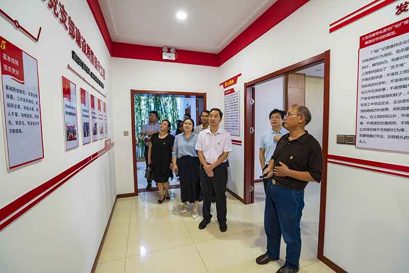 镇江市“两新”组织优秀党务工作者赴我区参观指导党建工作