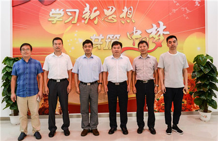 市委宣传部领导来维扬开发区视察宣传工作