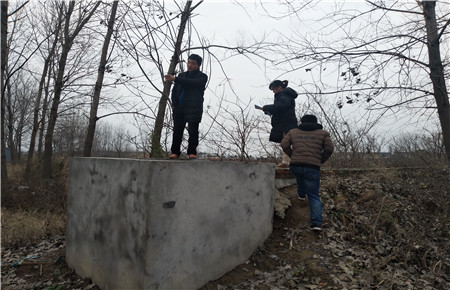 槐泗镇农经站组织村级工程项目验收