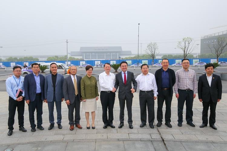 浙江清华长三角研究院和日本企业团来我区访问交流