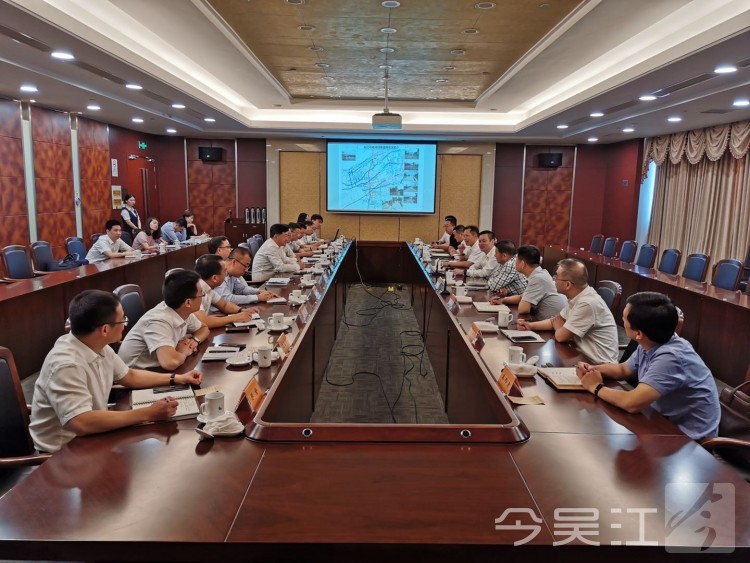 南浔区领导来吴对接轨道交通建设 共促互联互通