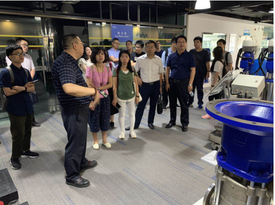 台湾新北市环保局一行参观调研园区企业赛莱默、国轩电池