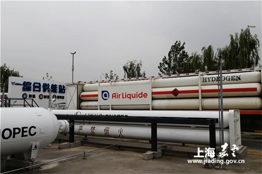 能加油也能加氢！全市首批油氢合建站在嘉定竣工试运行