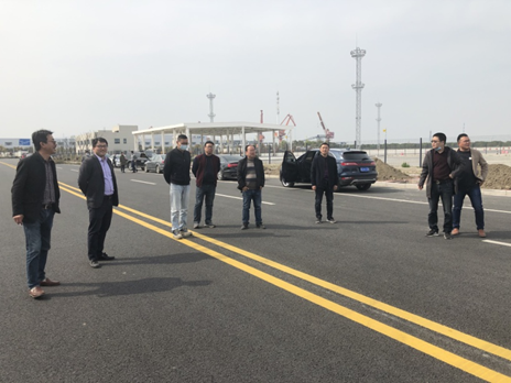 捷豹二路道路工程顺利完成质量验收
