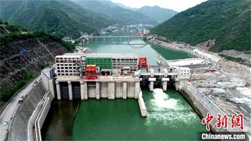 汉江梯级开发最末一级“夹河水电站”并网发电