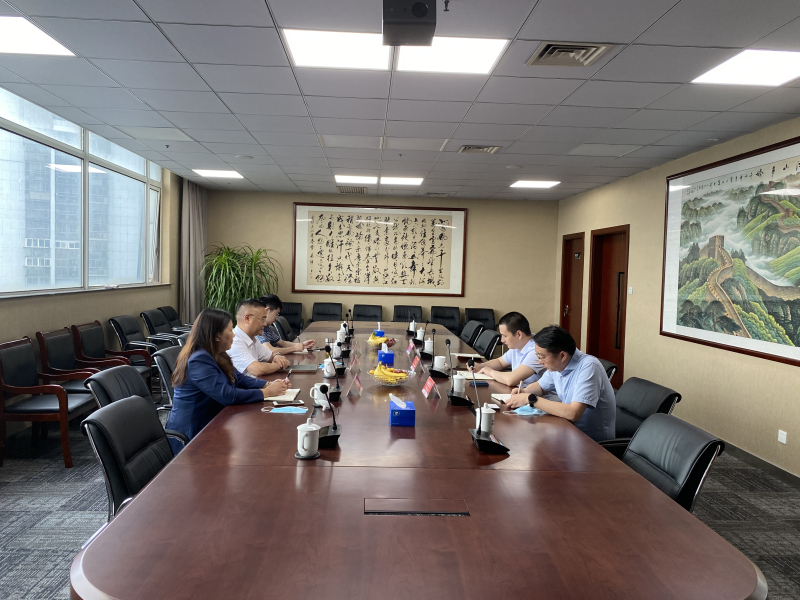 中共长兴县委常委、县委统战部部长何文全一行来访投促中国