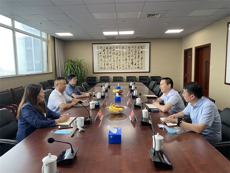 中共长兴县委常委、县委统战部部长何文全一行来访投促中国