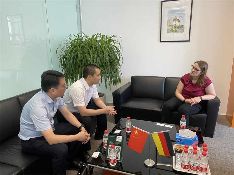投促中国创始人吴永豪一行赴太仓德国中心交流学习