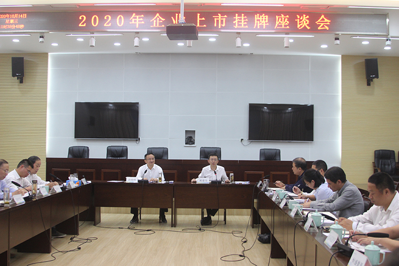 2020年企业上市挂牌座谈会召开