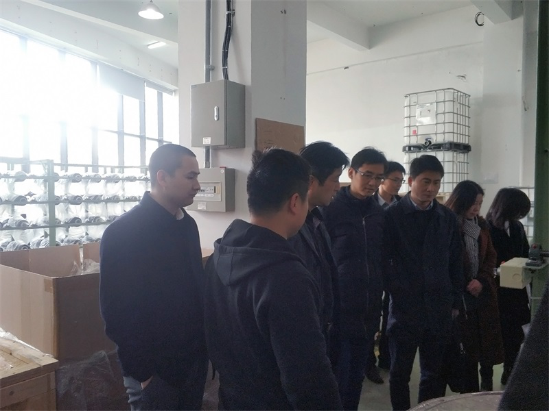 投促中国创始人吴永豪，中共长兴县委常委、国家级长兴经济技术开发区党委书记王伟新一行赴德国伊珀泰克斯集团（Iprotex GmbH）上海公司考察