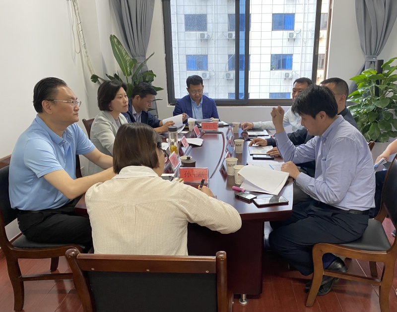 上海墨山热力科技有限公司高层赴京口考察洽谈项目