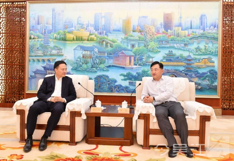李铭会见中国节能环保集团一行