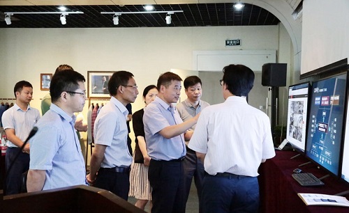 区委副书记、区长王敏一行调研开发区企业 