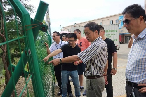 市政协副主席李云飞一行视察开发区“五水共治”工作