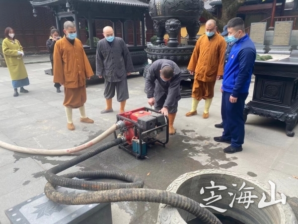 消防安全知识进寺院