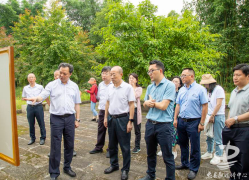 市规划自然资源局调研组调研忠县