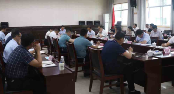 全县重点项目储备、专项债券资金项目和争资工作推进会召开