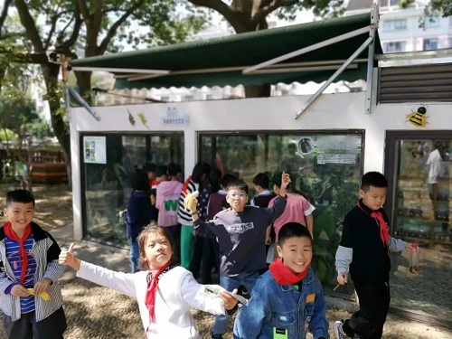 保护生物多样性，瑞安建设环境友好型校园