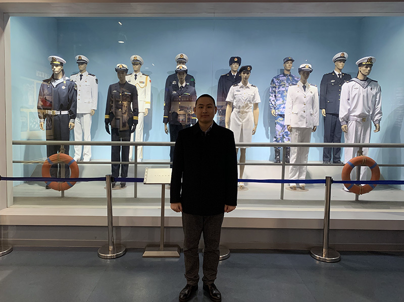 投促中国创始人吴永豪一行赴中国人民解放军海军诞生地纪念馆（爱国主义教育基地）参观学习