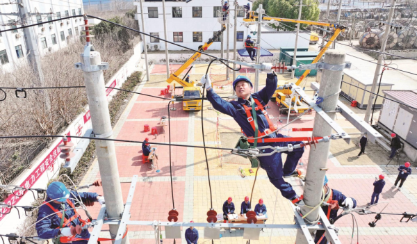 技能练兵保供电