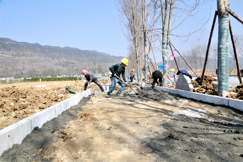 桃花源新城各项目建设推进有序